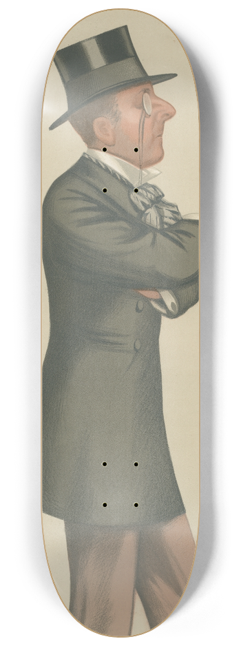 Leslie Matthew Ward - Politicians  Aesthetics. The Hon Percy Scawen Wyndham. 30 October 1880 8.25 inch art skate deck