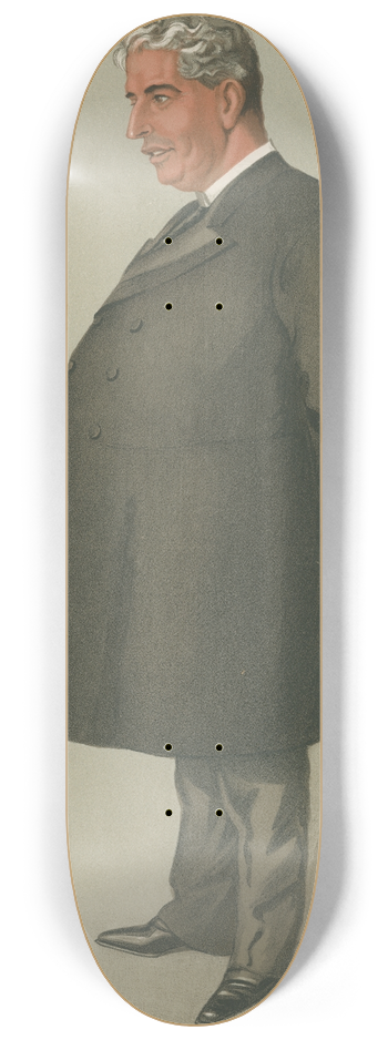 Leslie Matthew Ward - Politicians  Australia Sir Edmund Barton. October 16, 1902 8.25 inch art skate deck