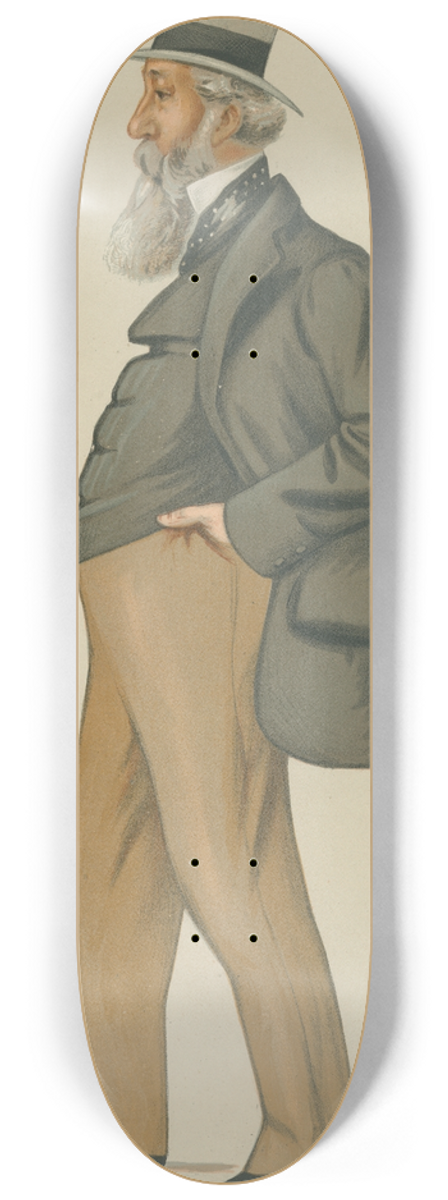 Leslie Matthew Ward - Politicians  Dundee. Mr. George Armitstead. October 28, 1882 8.25 inch art skate deck
