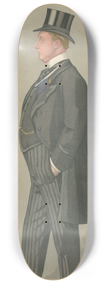 Leslie Matthew Ward - Politicians  East Dorsetshire. The Hon. Humphrey Napier Sturt. 7 May 1892 8.25 inch art skate deck