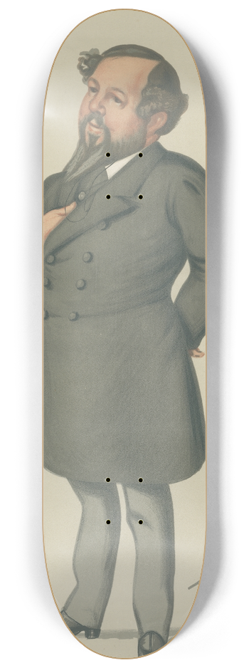 Leslie Matthew Ward - Politicians  Home Rule. Mr. Mitchell Henry. 19 April 1879 8.25 inch art skate deck