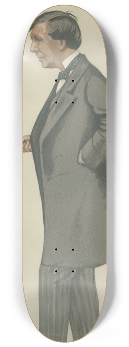 Leslie Matthew Ward - Politicians  military changes. Mr. John Holms. 18 February 1882 8.25 inch art skate deck