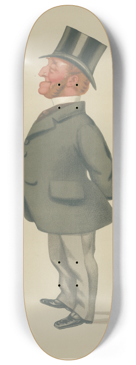 Leslie Matthew Ward - Politicians  Montgomeryshire. Mr. Charles Watkin Williams-Wynn. 28 June 1879 8.25 inch art skate deck