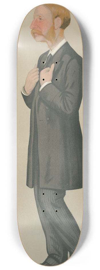 Leslie Matthew Ward - Politicians  New South Wales. The Rt. Hon. the Earl of Jersey 11 October 1890 8.25 inch art skate deck