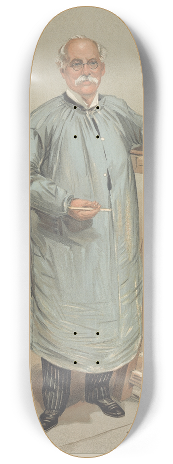 Leslie Matthew Ward - The Queens Memorial. Thomas Brock 21 September 1905 8.25 inch art skate deck