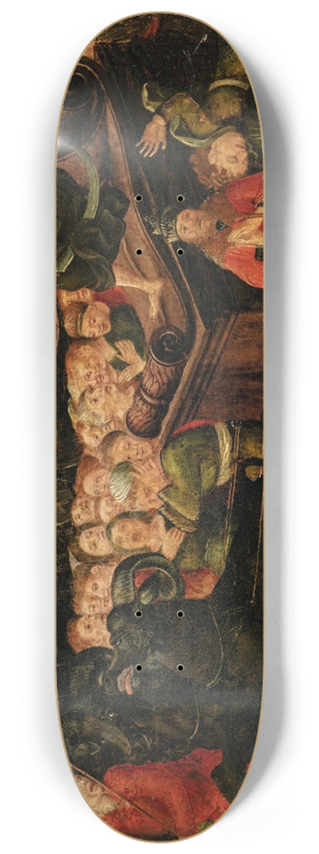 Liberale da Verona - The Triumph of Death 8.25 inch art skate deck