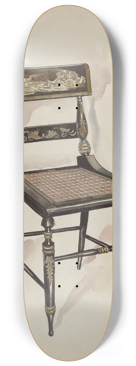 Lillian Causey - Chair 8.25 inch art skate deck