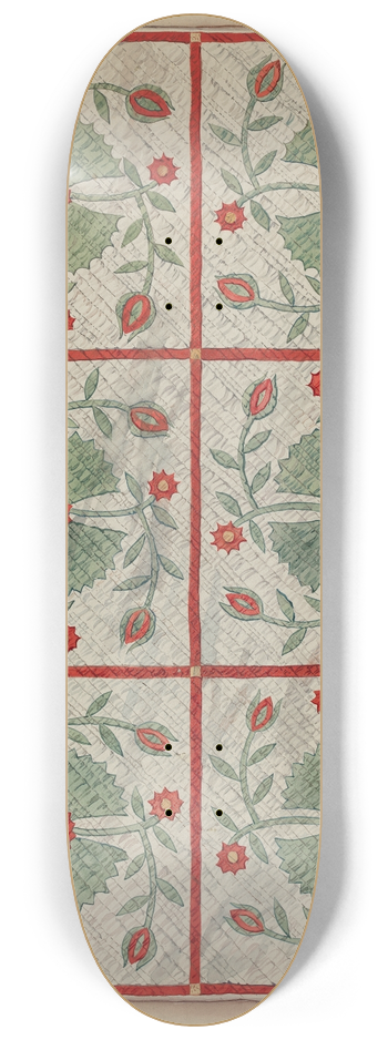 Lillian Causey - Quilt 8.25 inch art skate deck