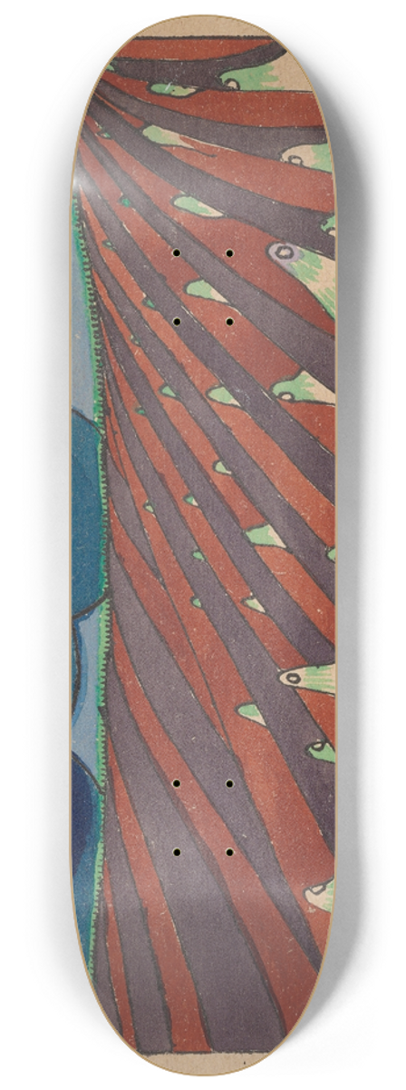 Lon Bakst - Le sacre du printemps 8.25 inch art skate deck