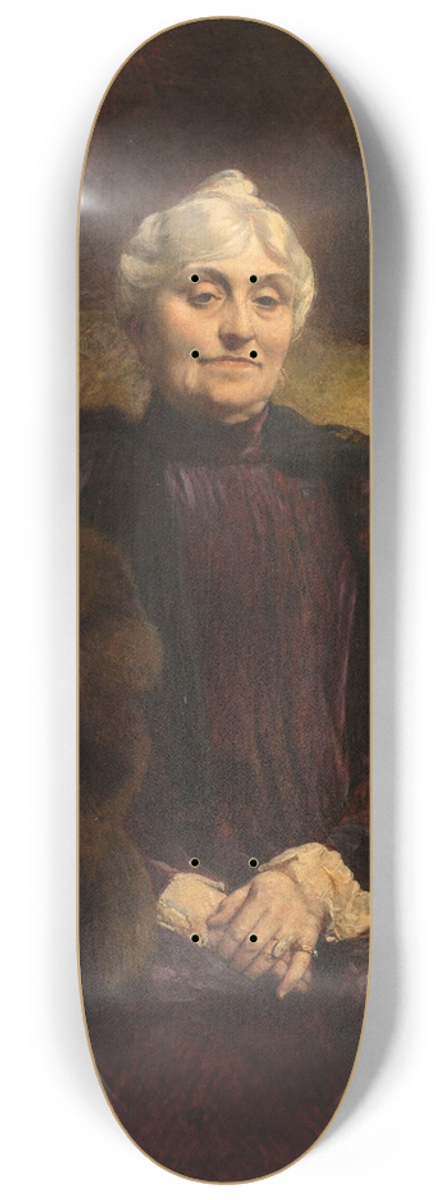 Lon Bonnat - Portrait de Madame Dubernet 8.25 inch art skate deck
