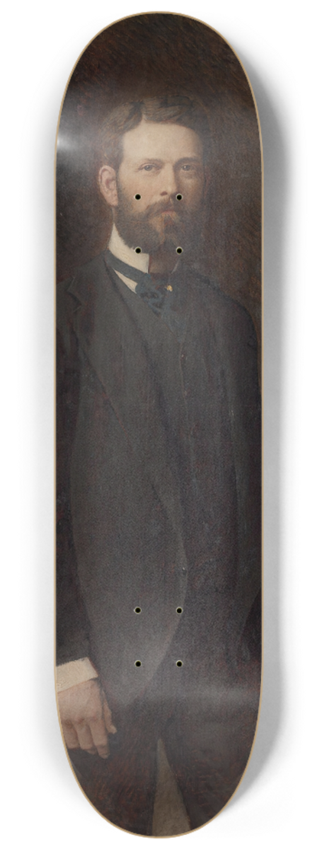 Lon Bonnat - Portrait of Henry Field 8.25 inch art skate deck