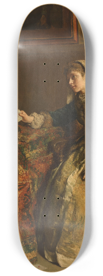 Lon Brunin - Lost in Thought 8.25 inch art skate deck