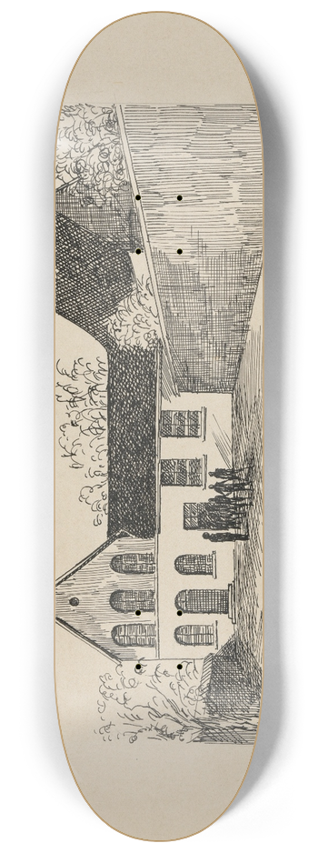 Lon Spilliaert - Au temps que Nanette tait perdue 8.25 inch art skate deck