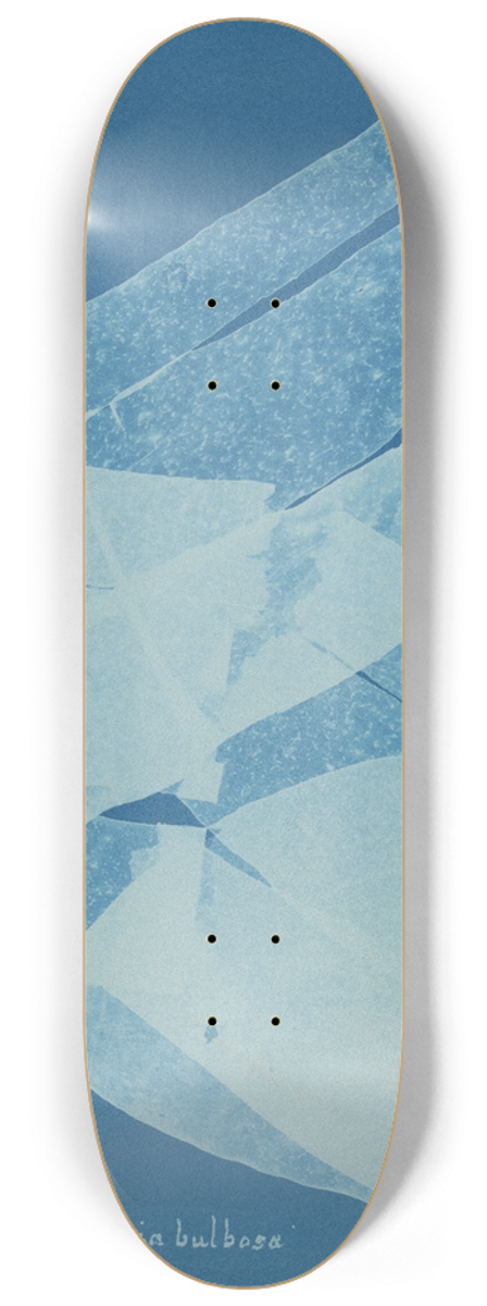Anna Atkins - Laminaria bulbosa 8.25 inch art skate deck