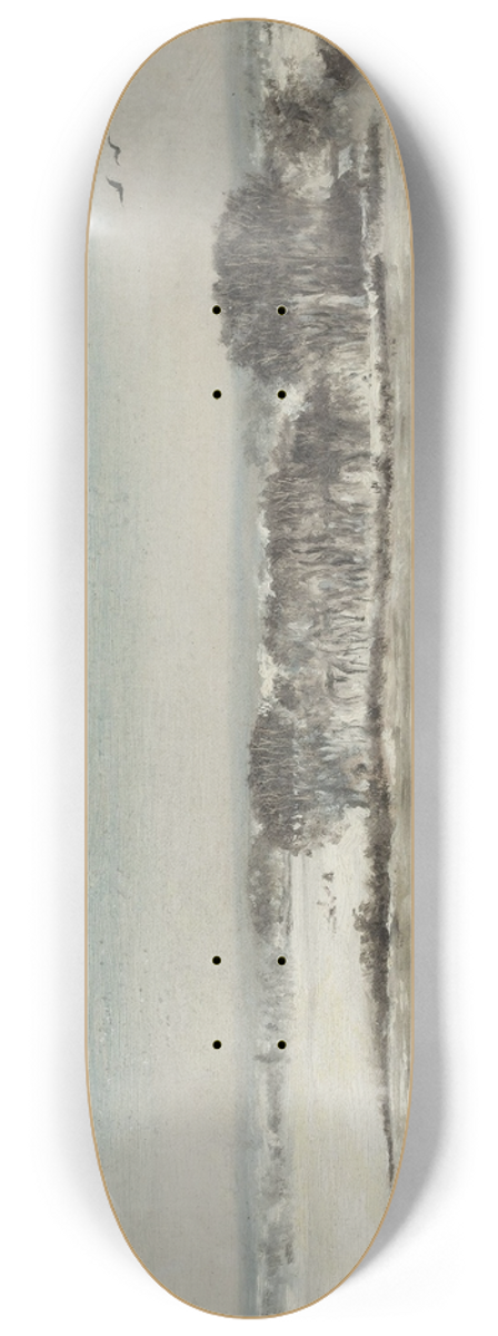 Anna Biliska-Bohdanowicz - View from the conservatory windows 8.25 inch art skate deck