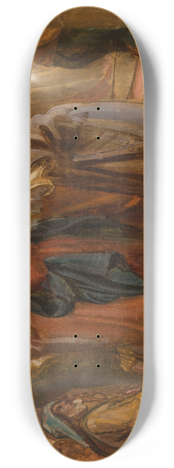 Louis-Antoine-Lon Riesener - La prsentation au temple 8.25 inch art skate deck