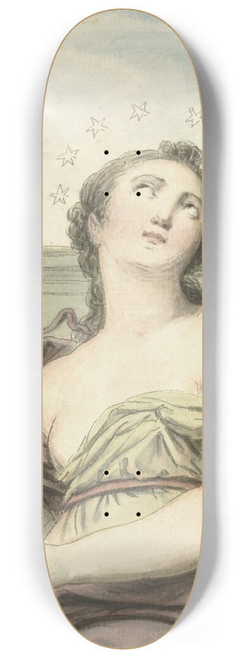 Louis Fabritius Dubourg - De Sterrenkunde 8.25 inch art skate deck