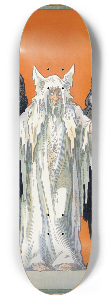 Louis Glackens - A coldness between them 8.25 inch art skate deck