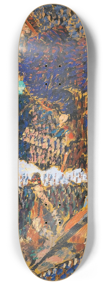 Louis Hayet - Le Concert 8.25 inch art skate deck