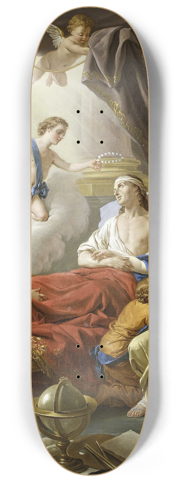 Louis-Jean-Franois Lagrene - Allegory On The Death Of The Dauphin 8.25 inch art skate deck