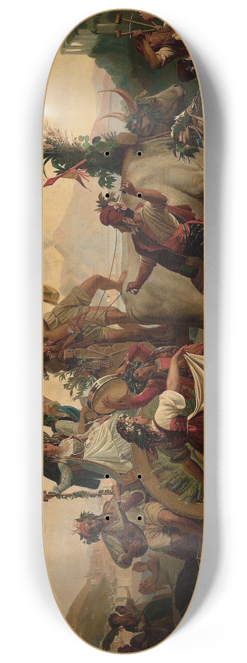 Louis Lopold Robert - Tema Napolitano 8.25 inch art skate deck