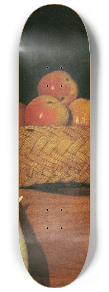 Anna Maria Punz - Stillleben mit Apfelkorb 8.25 inch art skate deck