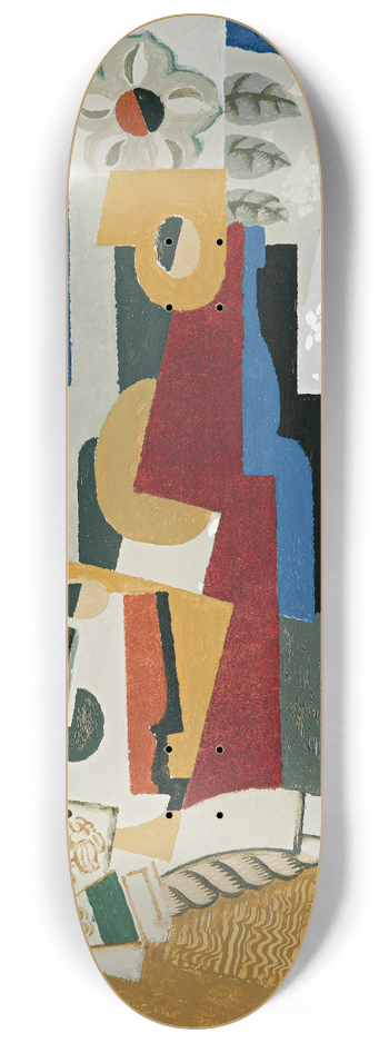 Louis Marcoussis - Nature Morte  Las De Pique 8.25 inch art skate deck