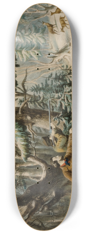 Louis Maurer - On The Shattagee 8.25 inch art skate deck