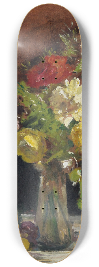 Anna Peters - Flower Piece In A Vase 8.25 inch art skate deck