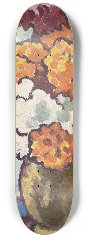Louis Valtat - Bouquet de fleurs 8.25 inch art skate deck