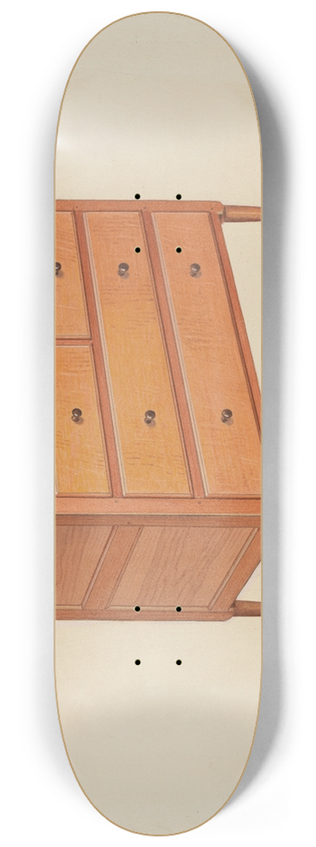 Anne Ger - Shaker Dressmakers Counter 8.25 inch art skate deck