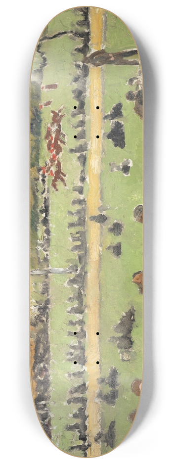 Louis Valtat - Les Courses 8.25 inch art skate deck