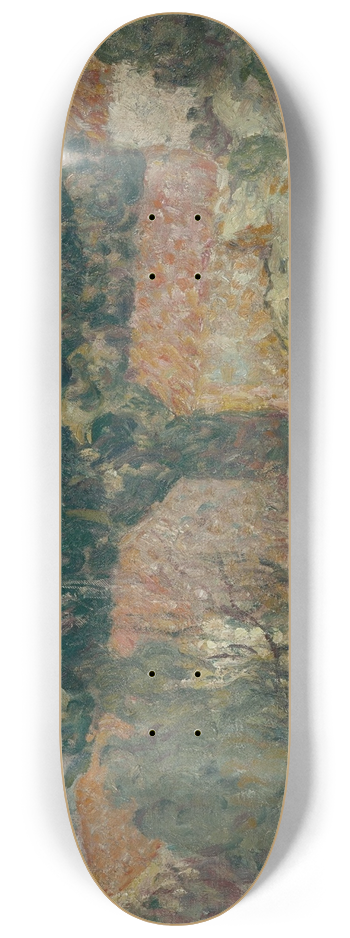 Louis Valtat - Maison dans le midi 8.25 inch art skate deck