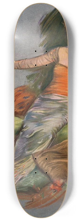 Lou Mayer - The silk worm 8.25 inch art skate deck