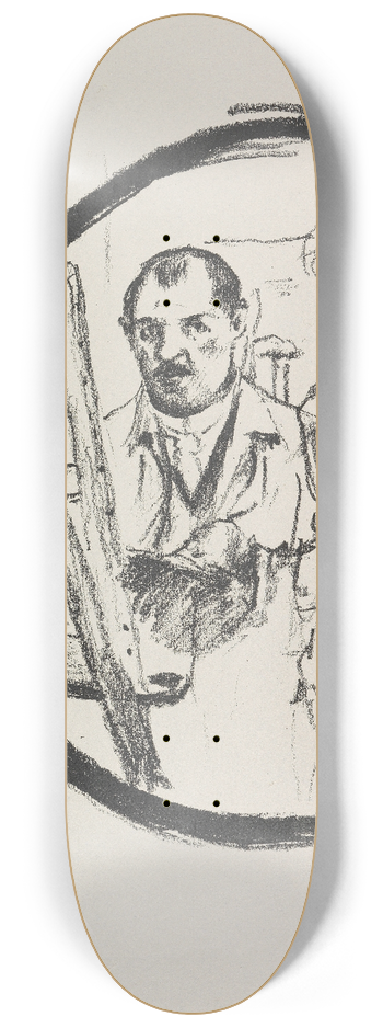 Lovis Corinth - Das ABC 8.25 inch art skate deck