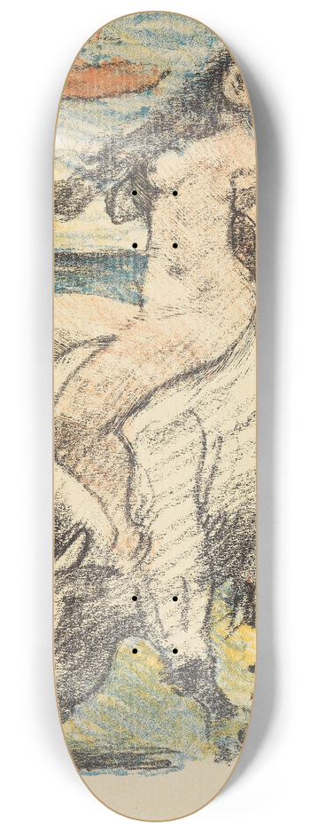 Lovis Corinth - Der Venuswagen 8.25 inch art skate deck
