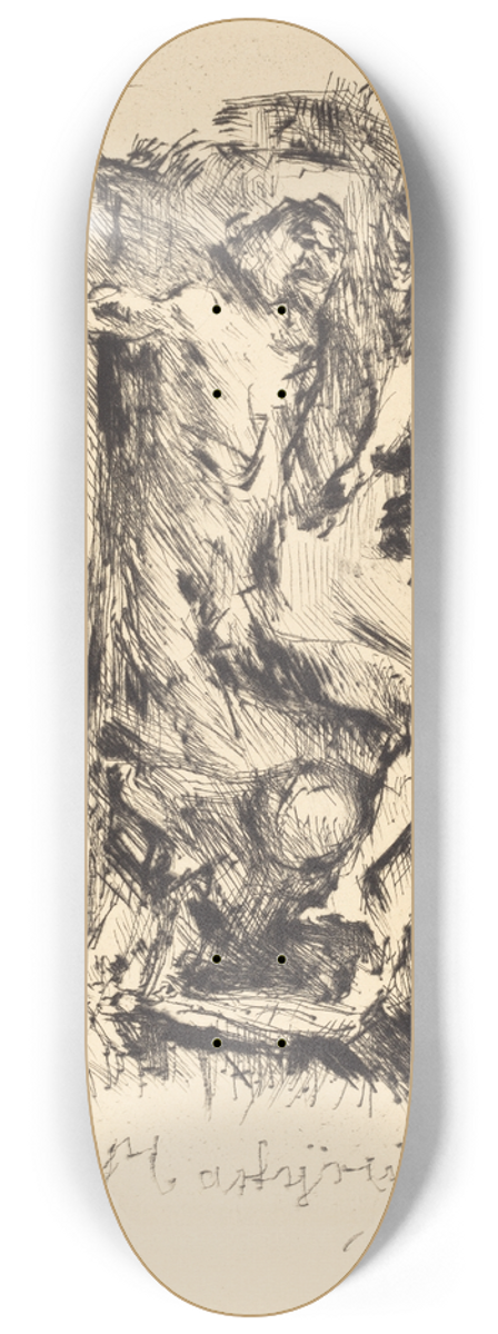Lovis Corinth - Martyrium (Martyrdom) 8.25 inch art skate deck