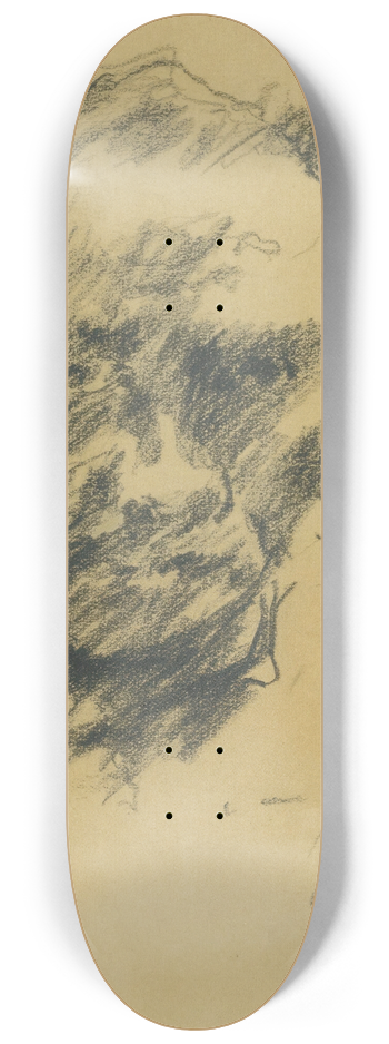 Lovis Corinth - Selbstbildnis (Self-Portrait) 8.25 inch art skate deck