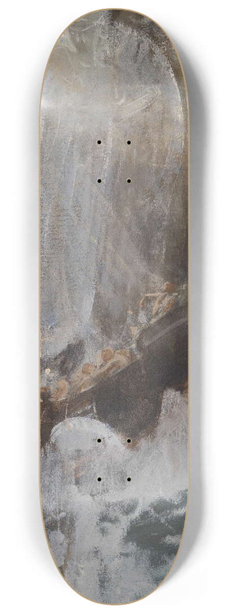 Adolf Hirmy-Hirschl - Irrfahrt des Odysseus 8.25 inch art skate deck