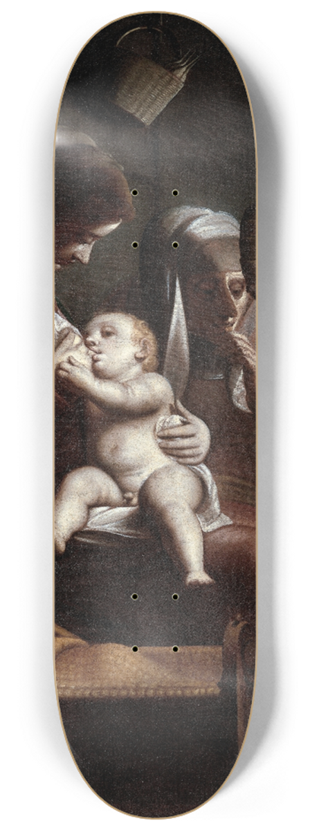 Luca Cambiaso - Madonna of the Candle 8.25 inch art skate deck
