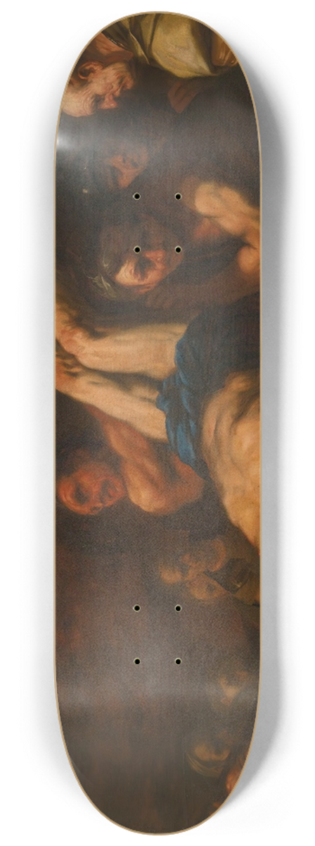 Luca Giordano - Crucifixion Of St. Peter 8.25 inch art skate deck