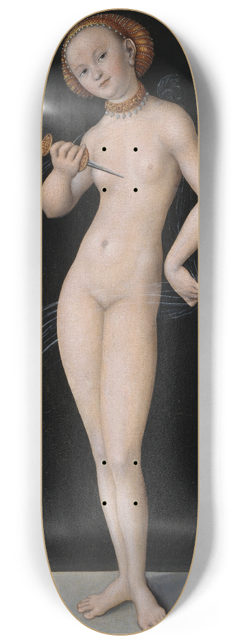 Lucas Cranach the Elder - Lucretia 8.25 inch art skate deck