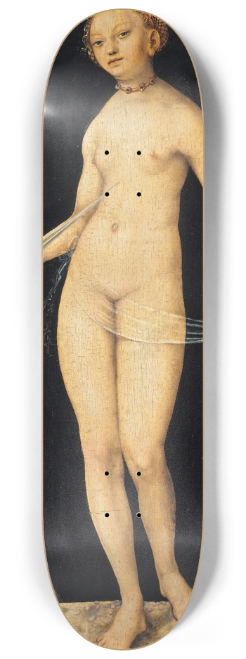 Lucas Cranach the Elder - Lucretia 8.25 inch art skate deck