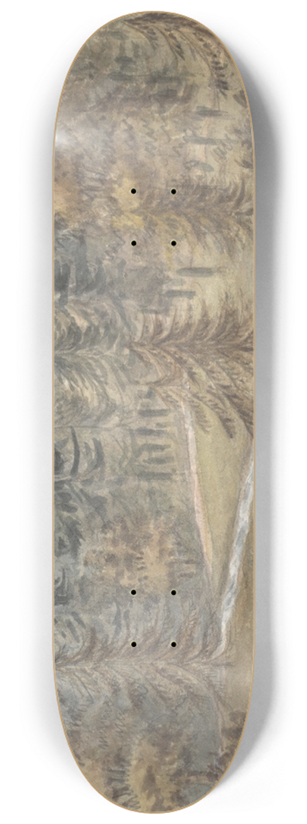 Anne Rushout - Dove Dale, October 30, 1824 8.25 inch art skate deck