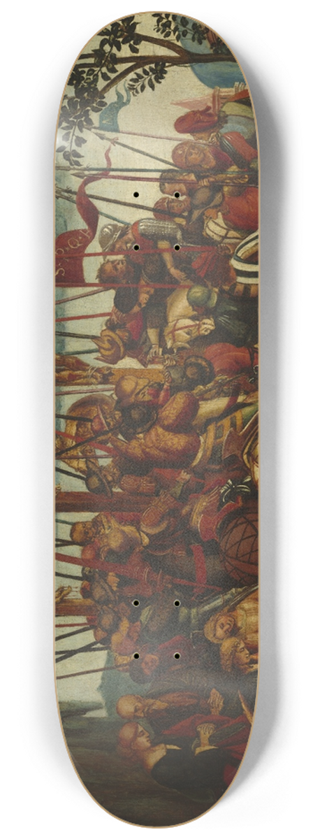Luca Signorelli - The Crucifixion 8.25 inch art skate deck