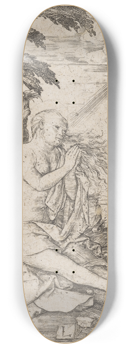 Lucas Van Leyden - Die bssende Maria Magdalena 8.25 inch art skate deck