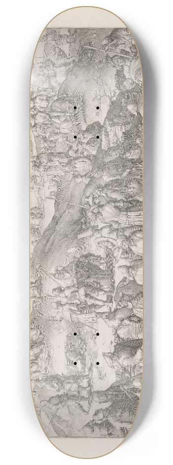 Lucas Van Leyden - Golgotha 8.25 inch art skate deck