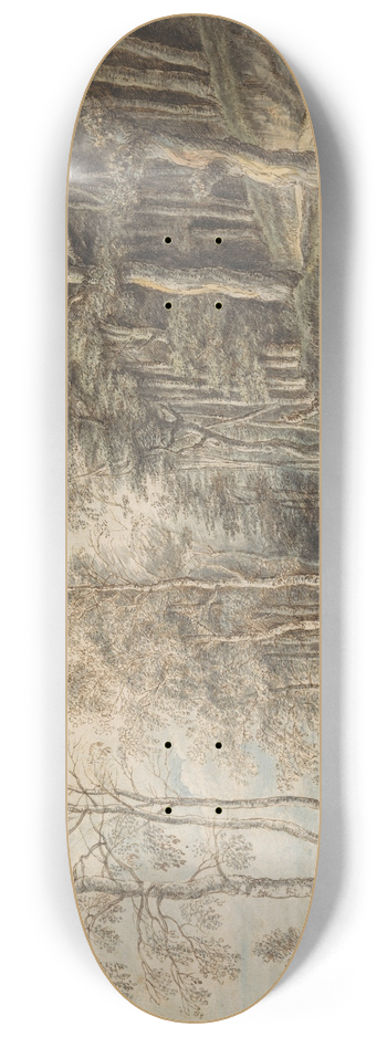 Lucas van Uden - Boslandschap 8.25 inch art skate deck