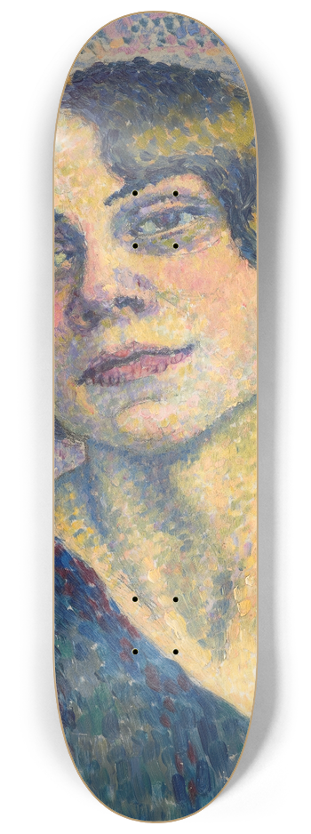 Lucie Cousturier - Self-Portrait 8.25 inch art skate deck