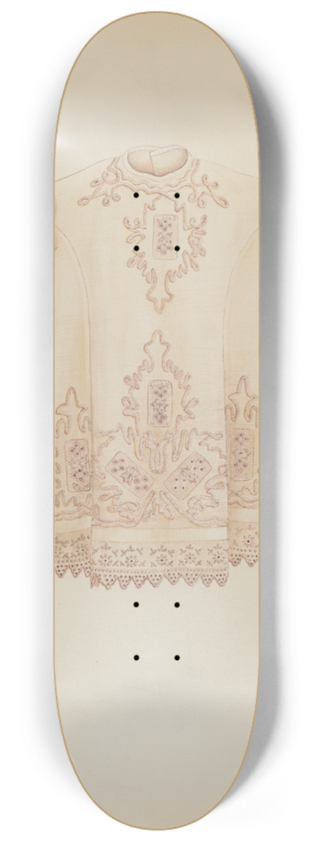 Lucien Verbeke - Baby Dress 8.25 inch art skate deck